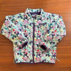 Patagonia Multicolor Floral Quilted Jacket 5t